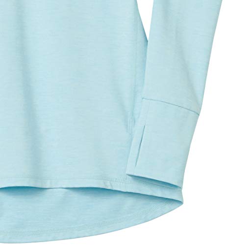Image of Amazon Essentials Womens Brushed Tech Stretch Long-Sleeve Crewneck Shirt (Available in Plus Size)