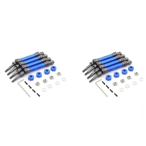 Arbres de transmission en métal CVD bleu haute performance pour Traxxas Slash VXL 4X4 1/10