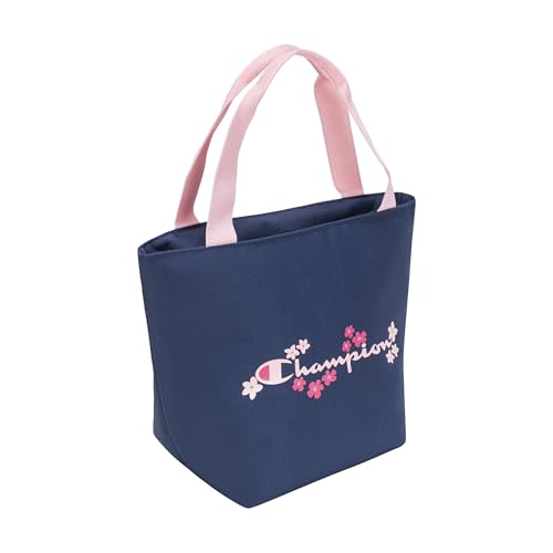 Champion Kids' Fresh Insulated Lunch Tote with Carry Handle, No Leak Cooler Bag for Daily Use, Navy/Pink, One Size - image 3