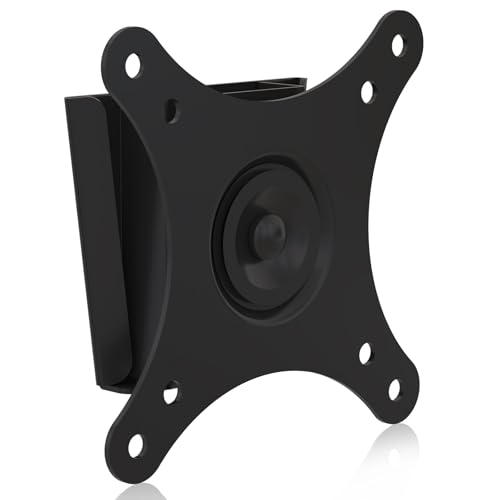 Suptek Slim TV Wall Mount With Tilt and Rotation for 15-30 inch LED/LCD/OLED/Plasma Flat & Curved Screens - VESA 100x100mm/75x75mm, up to 15kg, D13F