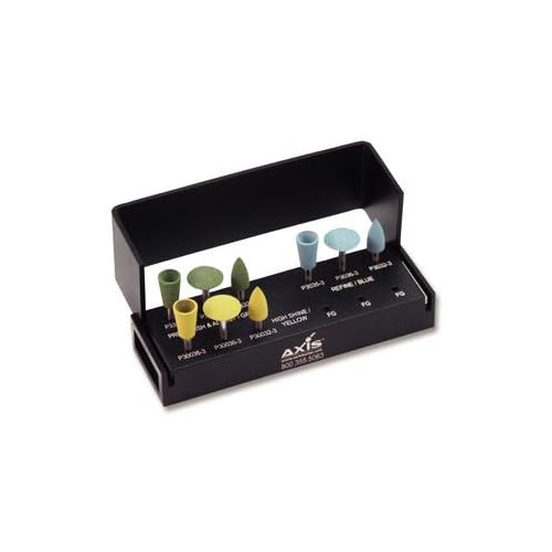 Axis Dental LS-506 NTI CeraGlaze Porcelain Adjusting & Polishing Set RA