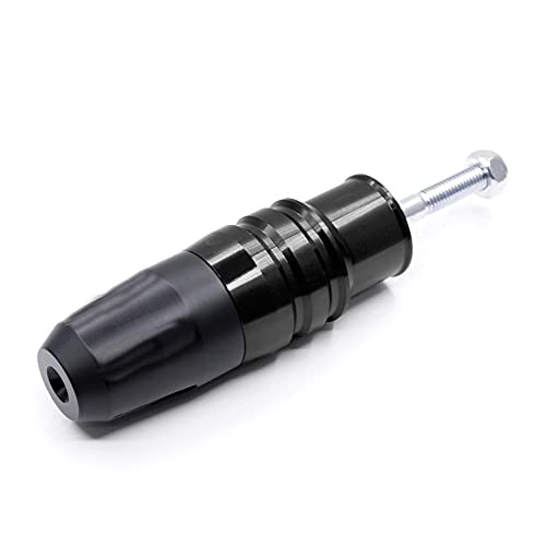 Image of SGTB Exhaust Slider Crash Protector R15 V3 V4 M MT 15 Adventure 390 250 Duke 250 390 RC 390 Z1000 Z900 Z800 Z750 Z300 Z250 Dominar 250 400 Black 1 Piece