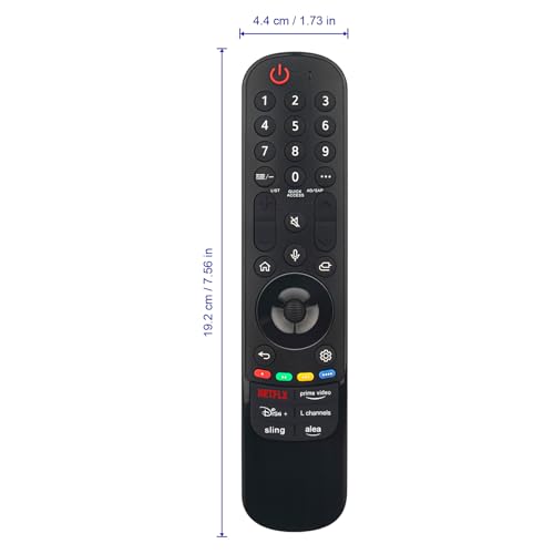 Télécommande MR24GA de rechange compatible MR24GN MR23GA MR22GA pour Smart TV - 6