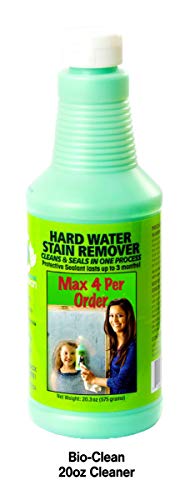 Bio Clean: Eco Friendly Hard Water Stain Remover (20oz Large)- Our Professional Cleaner