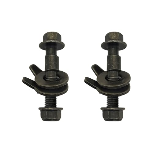 CHENACC 81260 2PCS 14mm Adjustable Camber Correction Alignment Bolt Kit Compatible with Buick Chevrolet Dodge Ford Honda Jeep Nissan Front Wheel Cam Tool Bolts (14mm)