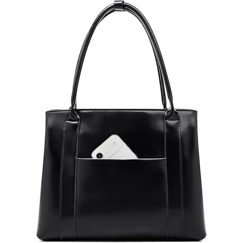Image of LAORENTOU Women Crossbody Handbags Genuine Leather Satchel Handbags for Women Top-handle Shoulder Tote Purses