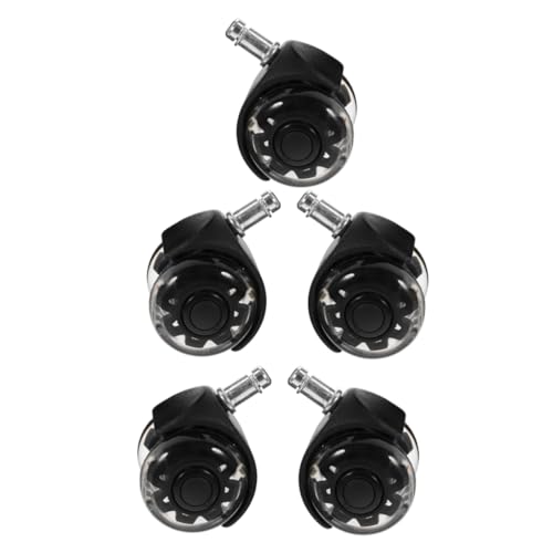 Roulettes pour chaise de bureau pivotantes lot de 5 pièces de rechange