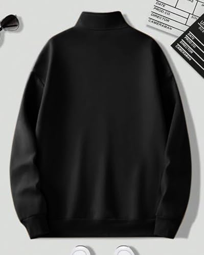 Image of AUSK Men Sweatshirt || Full Sleeve Sweatshirt with Zip Neck