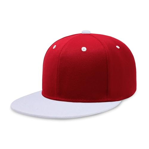Image of ChoKoLids Flat Visor Snapback Hat Blank Cap Baseball Cap