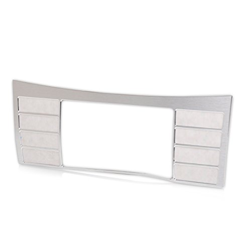 beler Car Interior Auto Aluminium Center Console Button Switch Panel Cover Trim for Mercedes-Benz W212 E Class