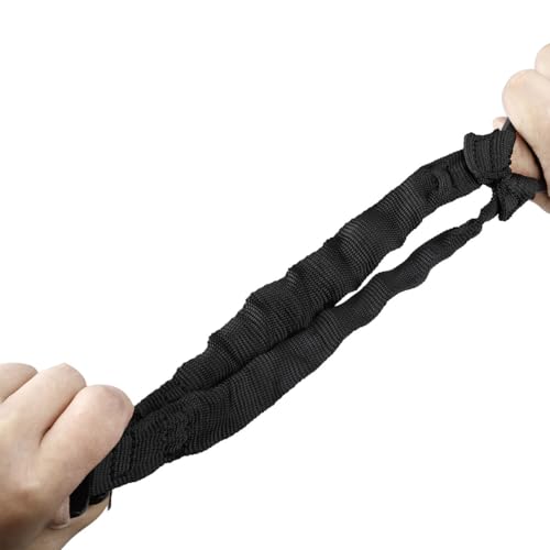 2 Punkt Gewehrriemen Sling Riemen für Gewehr Einstellbare Länge Gewehrriemen Gewehrgurt Airsoft Sling mit Metallhaken Waffengurt für Gewehr Gewehrschlinge für Jagd (Grün, M)