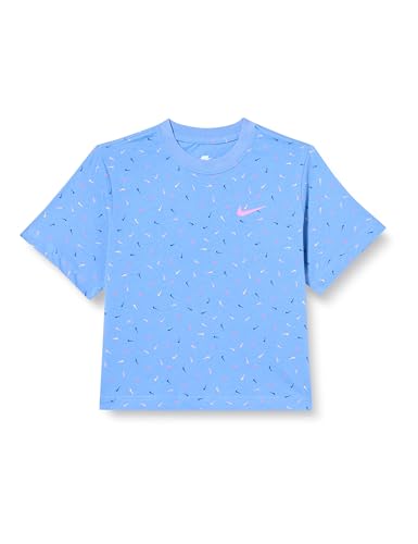 Nike Boxy Swoosh T-shirt mixte enfant en coton coupe ample pour le sport