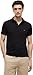 Tommy Hilfiger Herren Poloshirt Kurzarm 1985 Slim Fit, Schwarz (Black), S