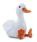 The Petting Zoo Duck Stuffed Animal Plushie, Gifts for Kids, Wild Onez Farm Animals, Duck Plush Toy 12 inches