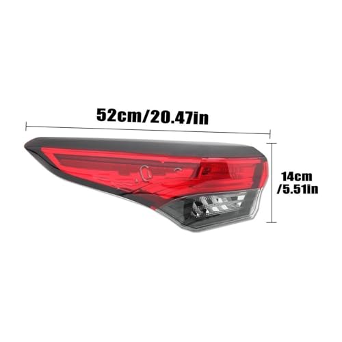 Feu stop Toyota Highlander 2021 feu arrière extérieur gauche - 5