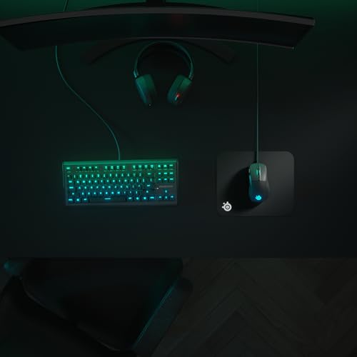 Image of SteelSeries QcK Gaming Mouse Pad - Small Cloth - Optimized for Gaming Sensors Small (Pack of 5)
