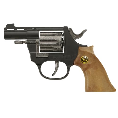 Schrödel 1020108 Pistolet Jouet Super 8-8-Coups, One Size
