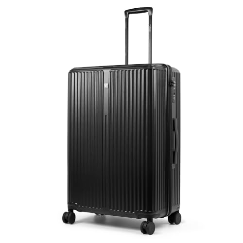 LUGG AirGlide 24 Inch Lightweight Travel Suitcase - Hard Shell Polycarbonate Protection,