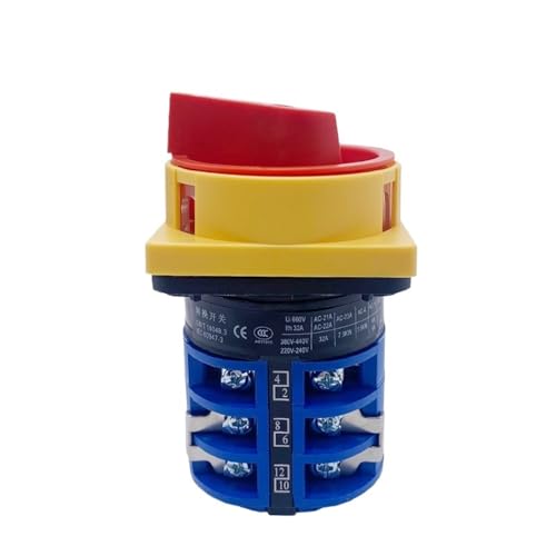 Sélecteur de transfert triphasé LW26-32GS pour commuter vos sources 32A