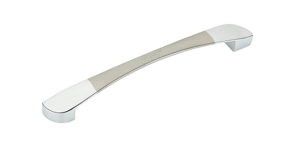 FAST CP Pandadi Chrome Plated and Stainless Steel Silver Finish Furniture Cabinet Pull Handle for Cabinets Door & Drawer 2pcs (160mm 8inch) 1