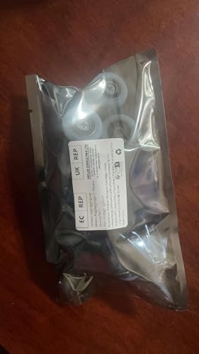 Shower Door Rollers, 23 mm Diameter Shower Door Double Roller Runners - Image 2