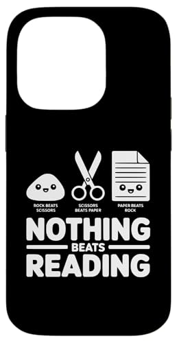 Nothing Beats Reading���b�N�y�[�p�[�͂��� �ʔ����{�D�� �X�}�z�P�[�X iPhone 14 Pro �p