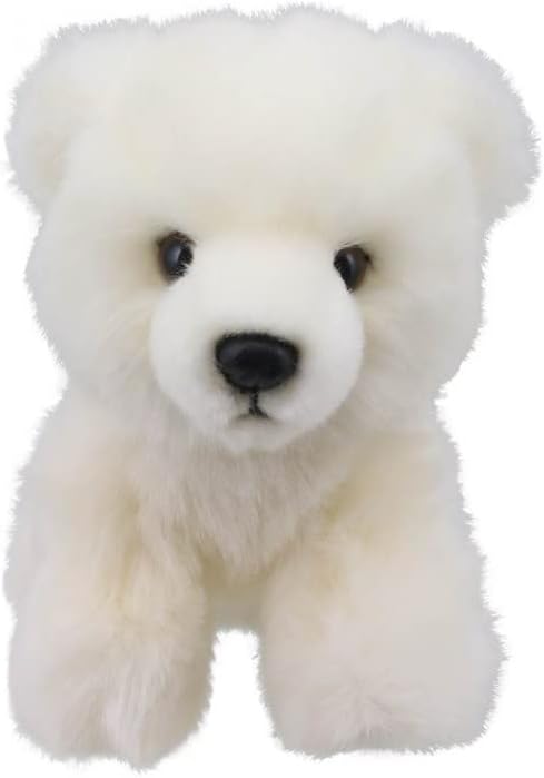 Wilberry Mini - Soft White Polar Bear - Artic Cuddly Animal Plush Toy for Adults and Children Adventures and Play - 14cm