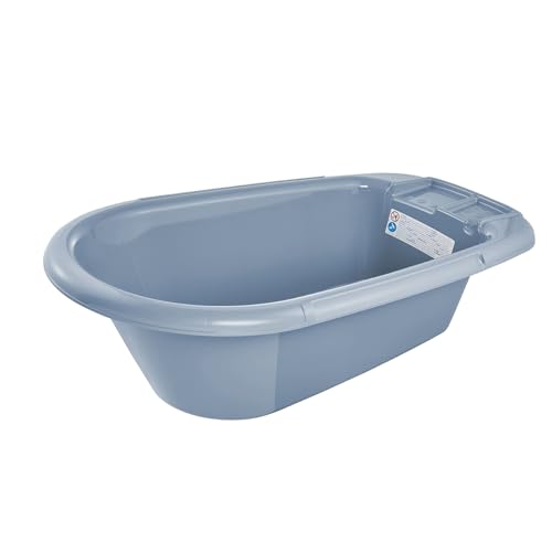 Rotho Babydesign Bella Bambina - Vasca da bagno per neonati e bambini, ideale per un bagno sicuro e confortevole