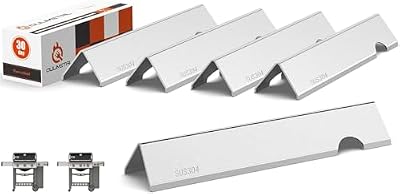 SUS304 GS4 Genesis II Flavorizer Bars for Weber Genesis II/LX 300 Series, Grill Parts for Weber Genesis 2 E310, Genesis II E310, II E-330/335, LX S/E340 Grills, 17" Replacements Parts for Weber 66795