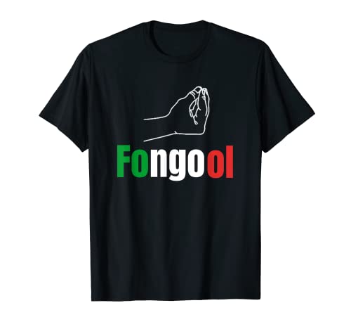 Fongool Words in Italian Funny Cita Italia Regalo Camiseta