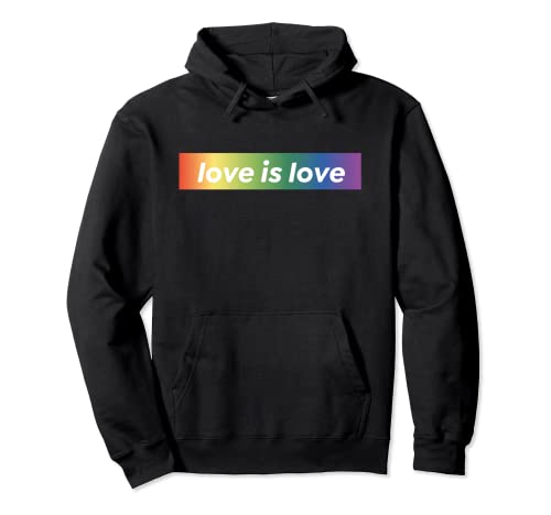 LOVE IS LOVE - LGBT Gay Pride Month Pullover Hoodie