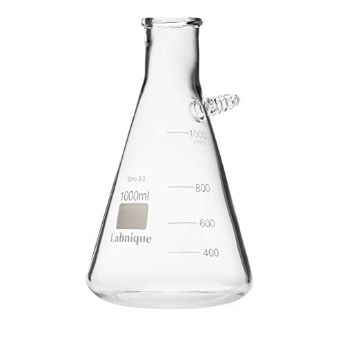 Glass Filtering Flask with Upper Tubulation, 1000ml (Single)