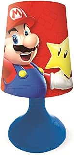Lexibook - Bezprzewodowa lampka nocna i światełko nocne Nintendo Lexibook - czerwona - MLT10NI