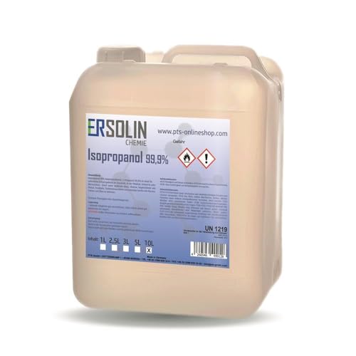 Isopropanol 99,9% 1x10 Liter IPA Entfetter Reiniger erhältlich in 1L 2.5L...