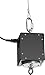 Hanging Banner Spinning Motor, Suspends from Ceiling, 2.5 RPM, 15W, 198LB Max Load (Steel/Aluminum)