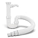 Produktbild Siphon-Küchensiphon- Rohrgeruchsverschluss für Küchenspülen flexibel- mit Geräteanschluss- 1 1/2 Zoll 40 und 50 mm