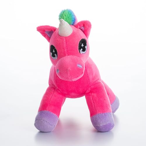 Image of Dimpy Stuff Unicorn Soft Toy - Unicorn 24cm (9 inch) - Huggably Soft Comfort Plush Nursery Decor All Ages