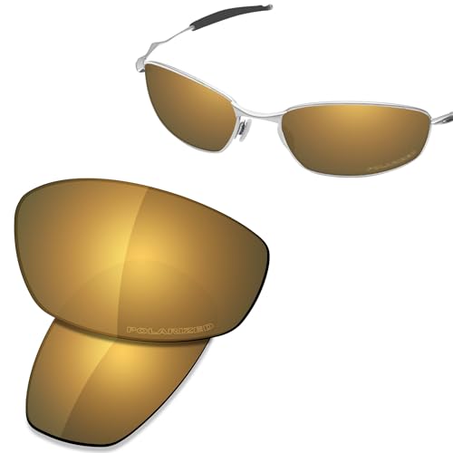 Image of SAUCER Premium Replacement Lenses & Rubber Kits for Oakley Whisker OO4141 | UV400 Protection, Anti-Scratch, Precise Fit