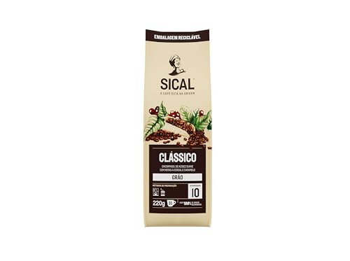 Sical Portuguese Roasted Whole Coffee Beans - 220 gramos miniatura 1