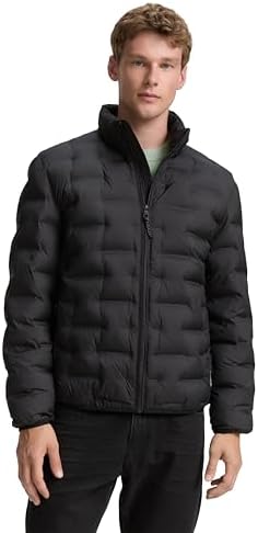 TOM TAILOR Denim Herren Lightweight Steppjacke mit Stehkragen