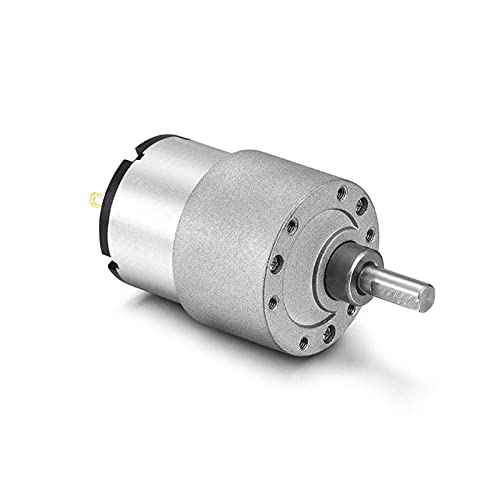 Motor de CC 12V JGB37-520 para proyectos eléctricos con engranajes de metal 2