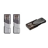 PNY 128GB Turbo Attaché 3 USB 3.0 Flash Drive, 2-Pack & 256GB Turbo Attache 4 USB 3.0 Flash Drive