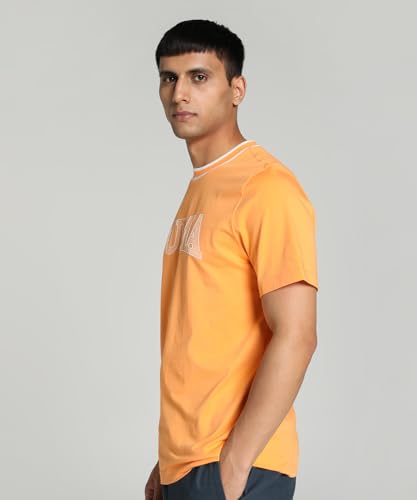 Image of Puma Men's Cotton Regular Fit T-Shirt