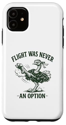 Flight Was Never An Option�A�ʔ����_�`���E���~�[�� �X�}�z�P�[�X iPhone 11 �p