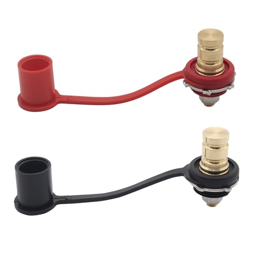 2 columnas de carga de batería para camiones, barcos, 250 A, carga de batería 3/8, pinzas de batería remota, ayuda de arranque