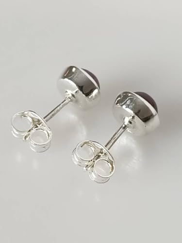 Boucles d'oreilles rubis naturel et argent 925 pour en finir avec les allergies - 4
