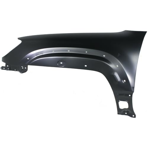 YTYBMW 1pc Quarter Panel Repair Quarter Panel Patch Front Left Driver Side Steel Primed for Toyota for 4Runner Limited/SR5/Sport 2003-2005 Car with Molding Holes 5380235620 14877088