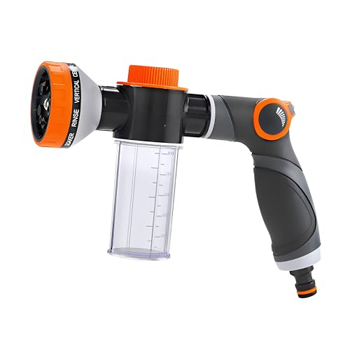 Planet 10 Different Pattern Spray Nozzle for Garden/Car Washer/Hose/Pressure Water/Nozzle Sprayer with Soap Dispenser - (APS-1816) (B0CQV8MNV2) Amazon Price History, Amazon Price Tracker