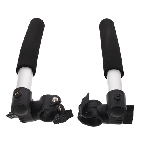 Extension poignée fauteuil roulant manuel en acier accessoire mobilité ergonomique