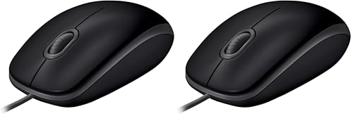 Souris Filaire Logitech B110 Silent – Optique 1000 DPI, Ambidextre - vue 7